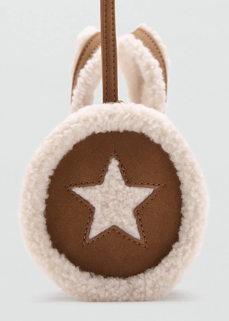 Shearling star bag