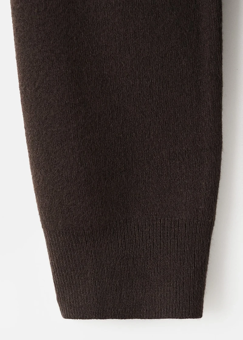 Fine-knit sweater