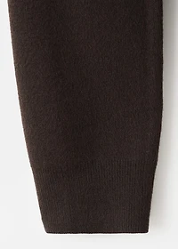 Fine-knit sweater