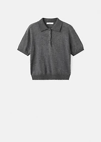 Polo neck sweater