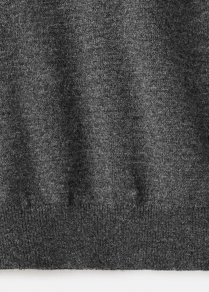 Polo neck sweater