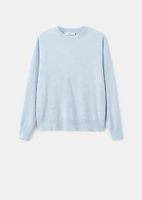 Fine-knit sweater