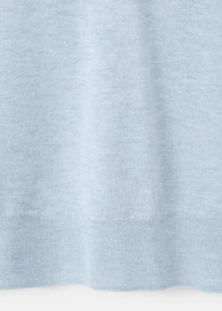 Fine-knit sweater