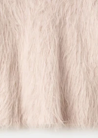 Fur-effect sweater