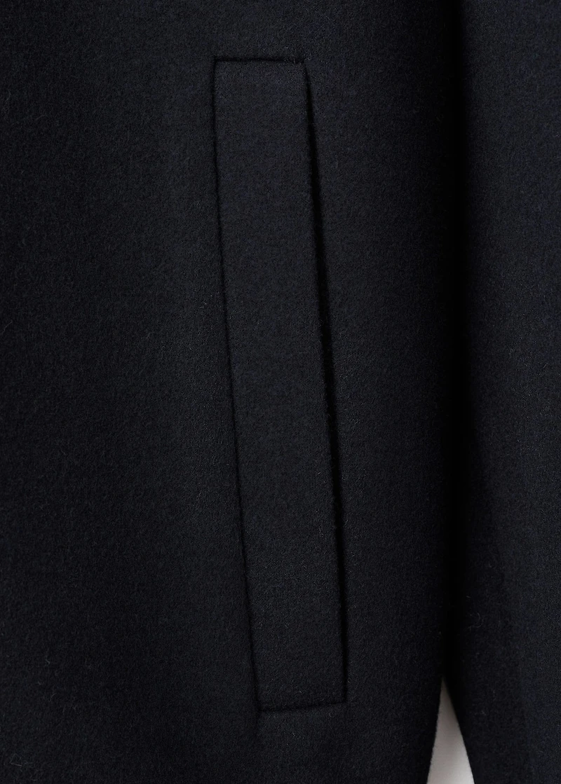 Bomber Zip Sweatshirt