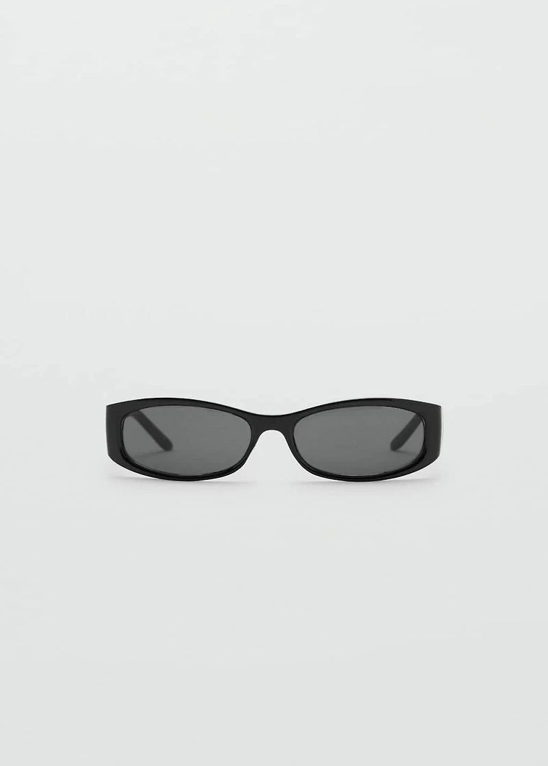 Rectangular-frame sunglasses