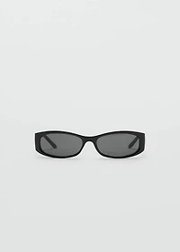 Rectangular-frame sunglasses