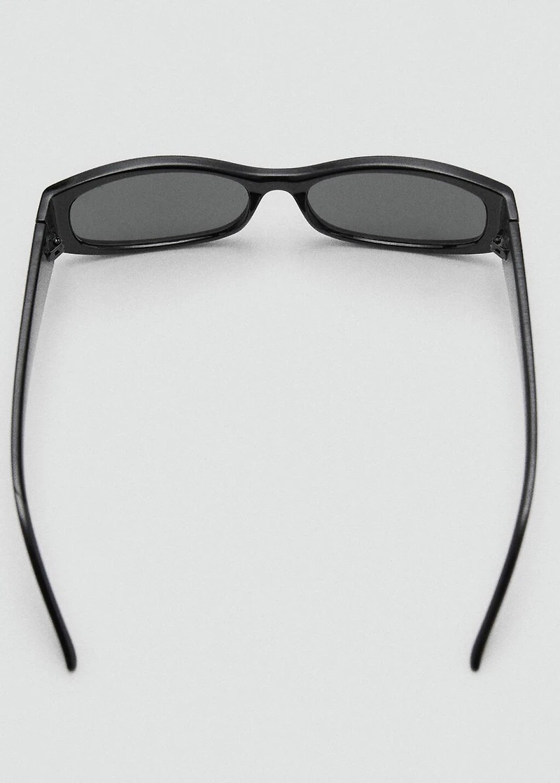 Rectangular-frame sunglasses