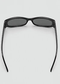 Rectangular-frame sunglasses