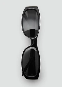 Rectangular-frame sunglasses