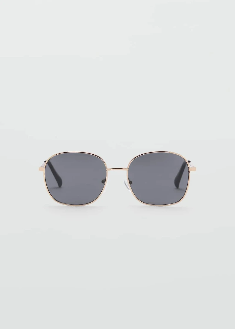 Metallic frame sunglasses