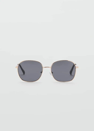 Metallic frame sunglasses