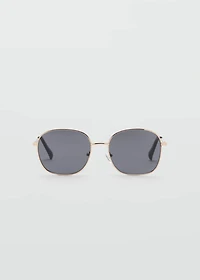 Metallic frame sunglasses