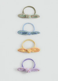 Bow hair tie