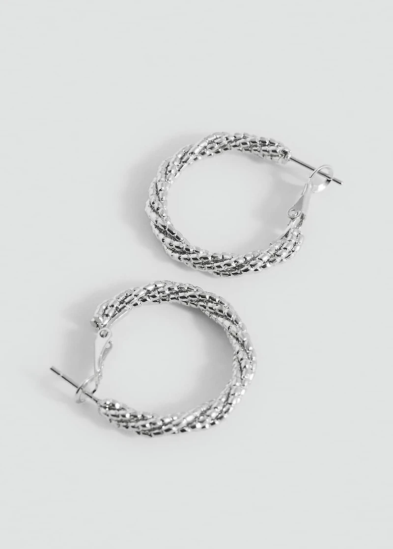 Hoop earrings