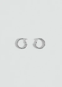 Hoop earrings
