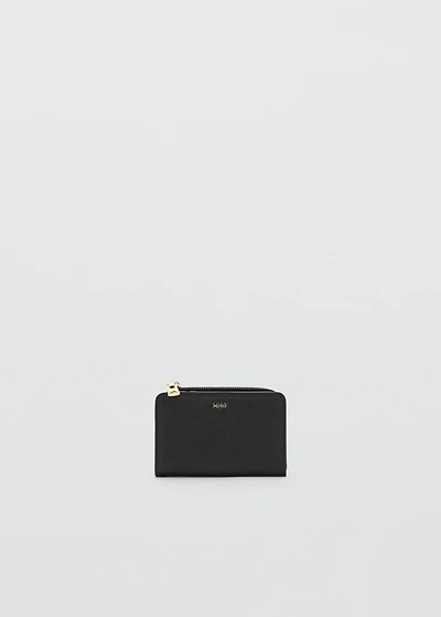Safiano-effect wallet with flap