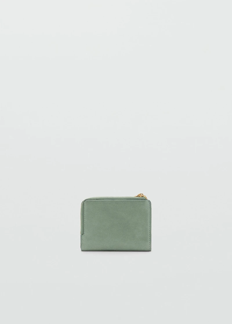 Leather-effect wallet