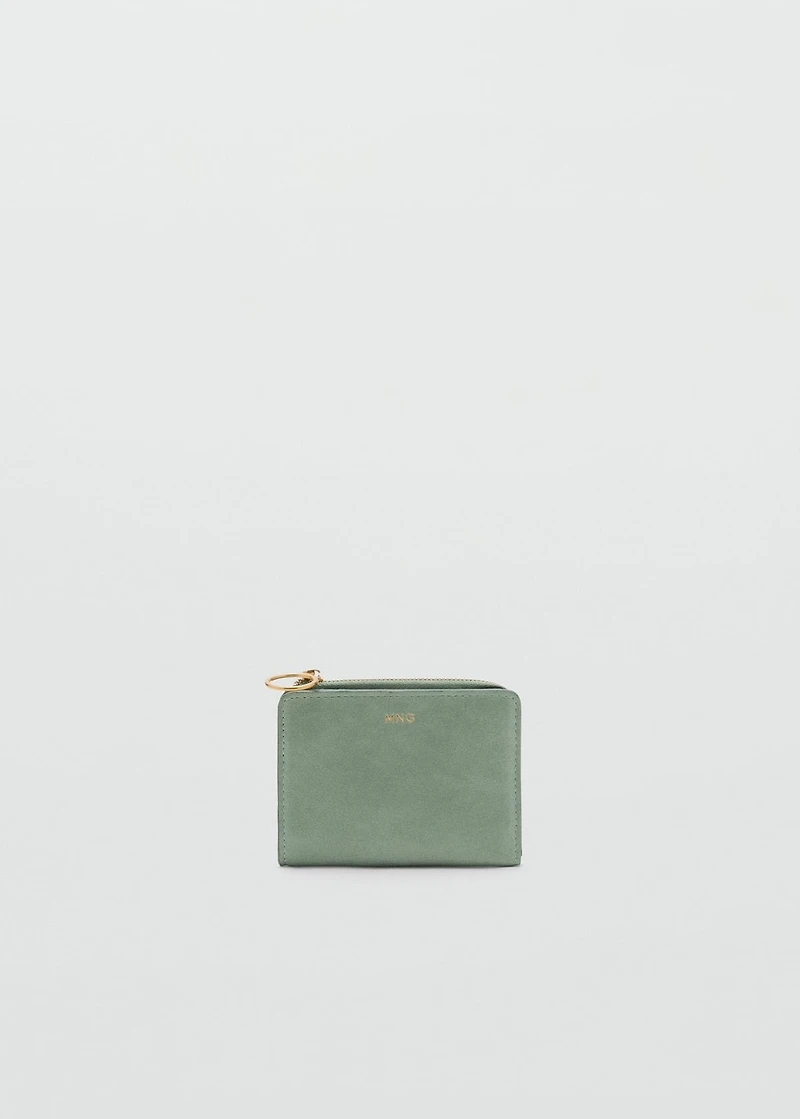 Leather-effect wallet
