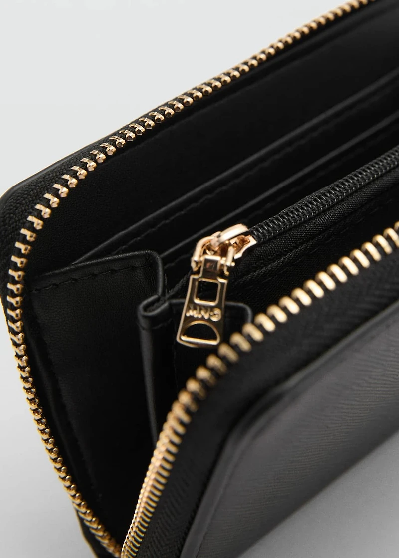 Saffiano-effect wallet