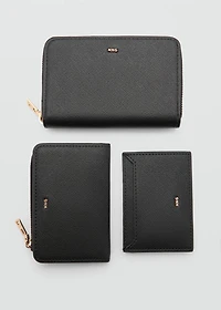 Saffiano-effect wallet