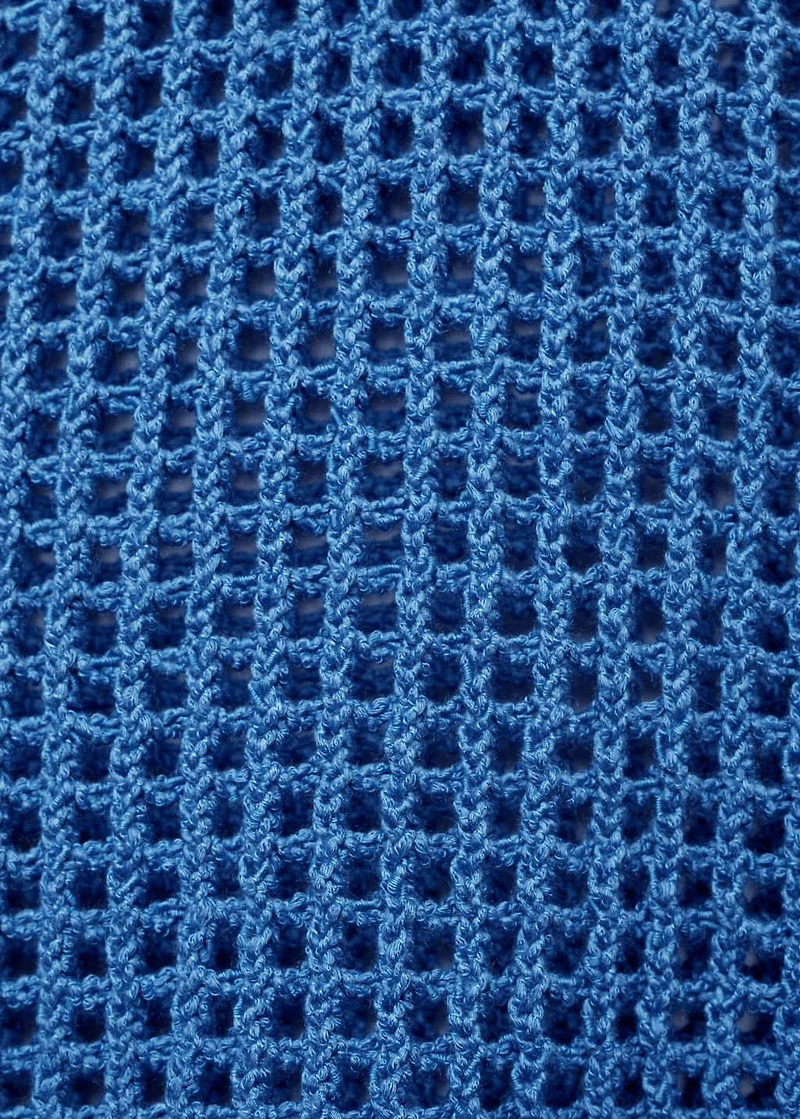 Knitted crop top