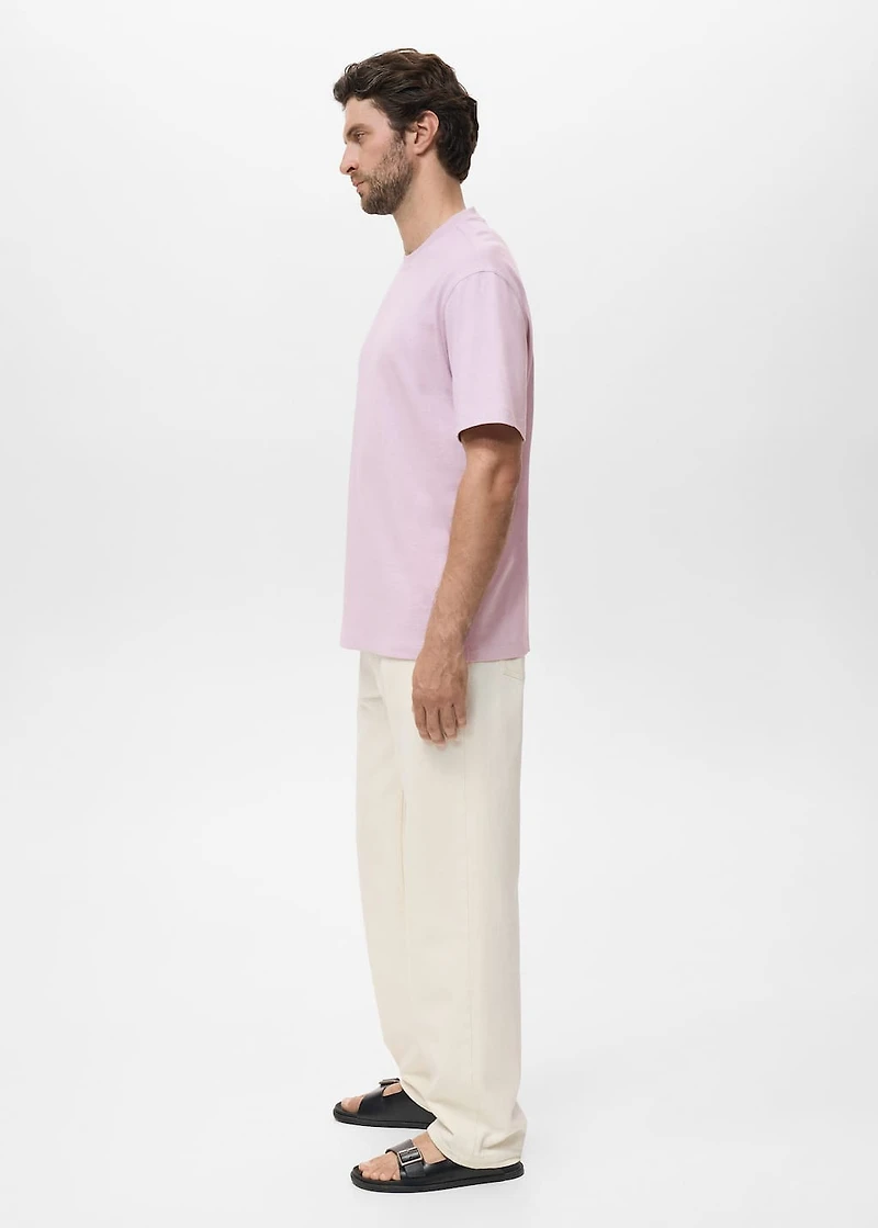 100% cotton relaxed-fit t-shirt
