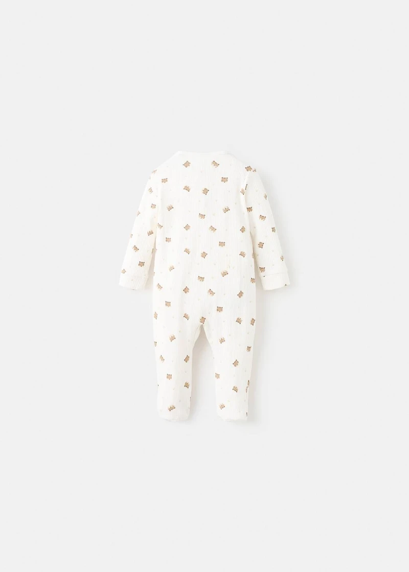 Printed long pyjamas