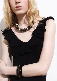Ruffle knit top