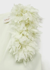 Floral dress with slit detail