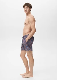 Swimsuit with coral print