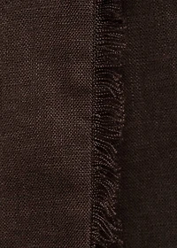 Linen sarong skirt