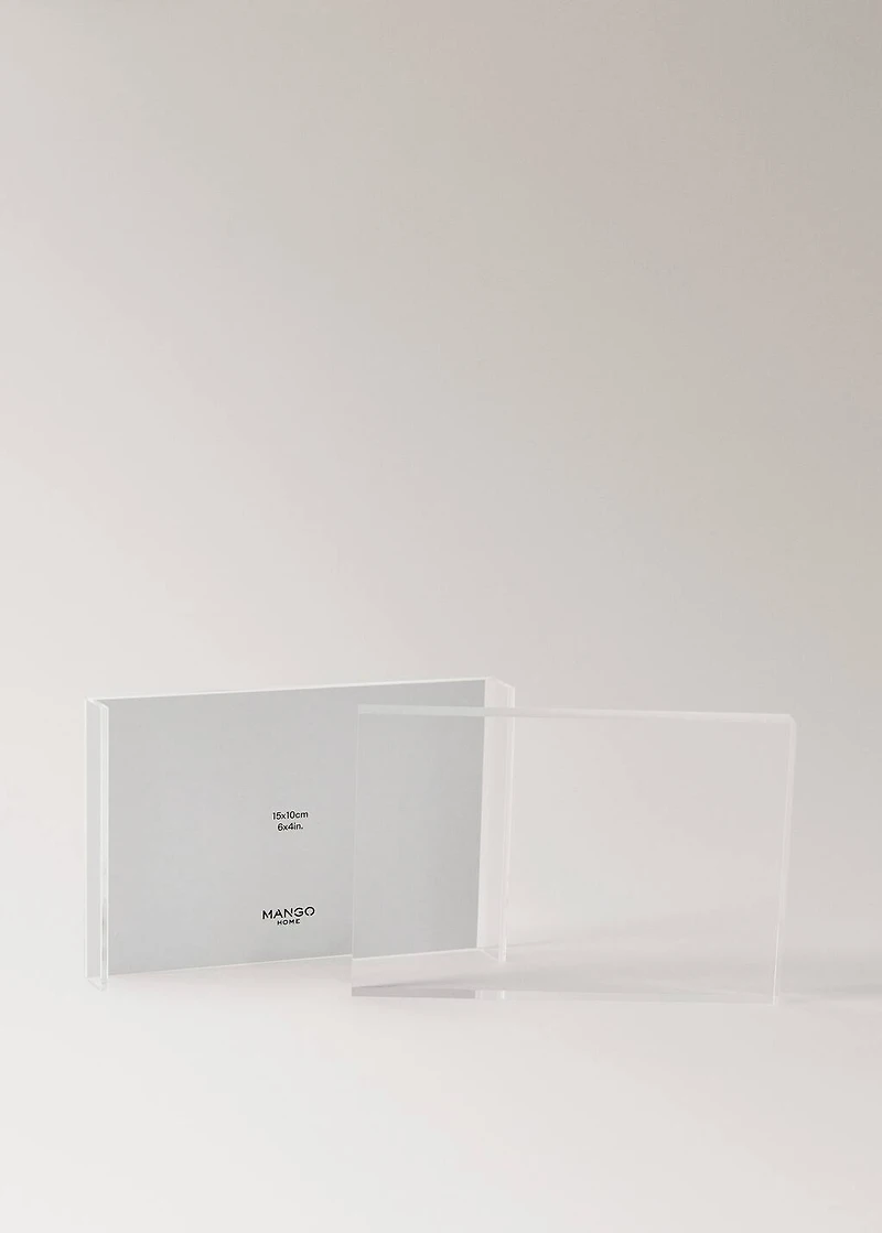 Small acrylic frame