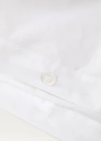 Cotton percale duvet cover for 90cm bed