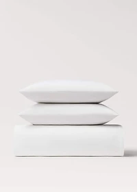 Cotton percale duvet cover for 150/160cm bed