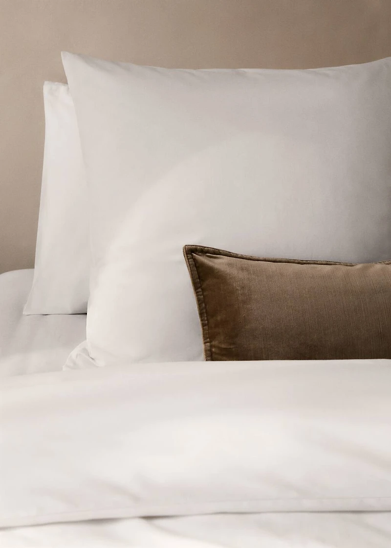 Cotton percale duvet cover for 150/160cm bed