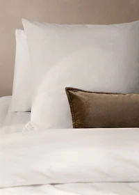 Cotton percale duvet cover for 150/160cm bed