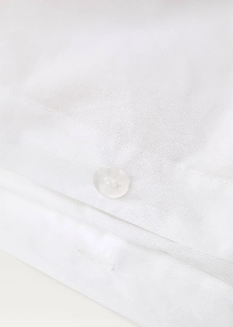 Cotton percale duvet cover for 180/200cm bed