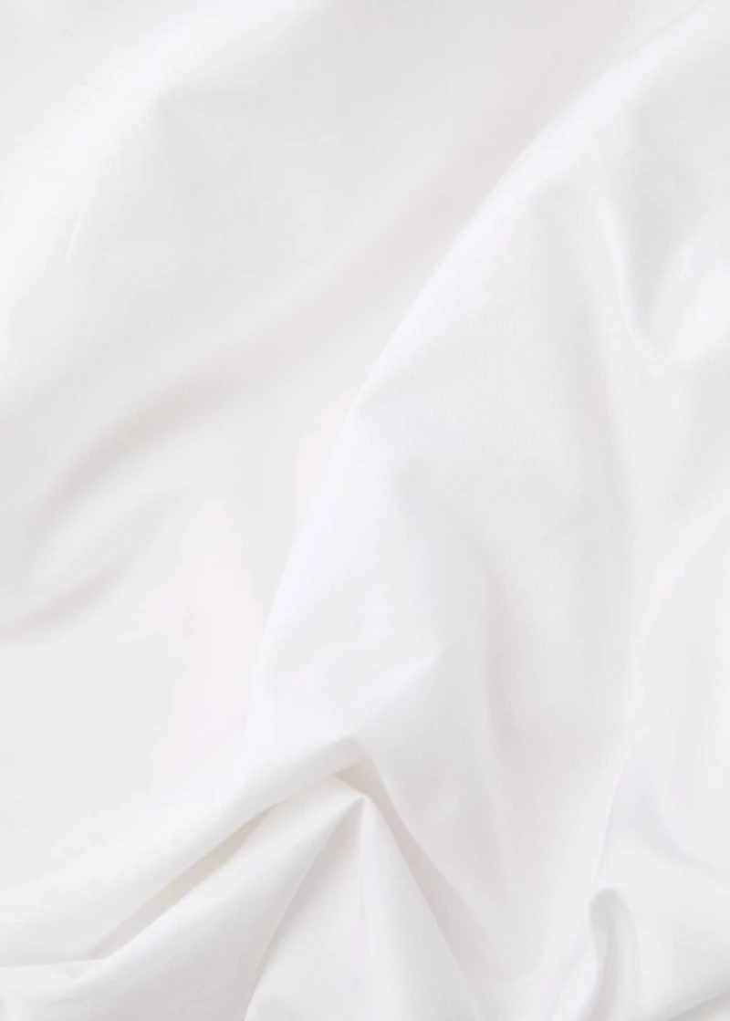 Cotton percale duvet cover for 180/200cm bed
