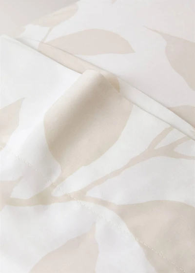 Percale cotton pillowcase 45x110cm