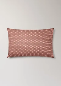 Children's cotton polka-dot pillowcase 50x75 cm
