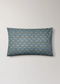 Percale cotton pillowcase with small floral print 50x75 cm