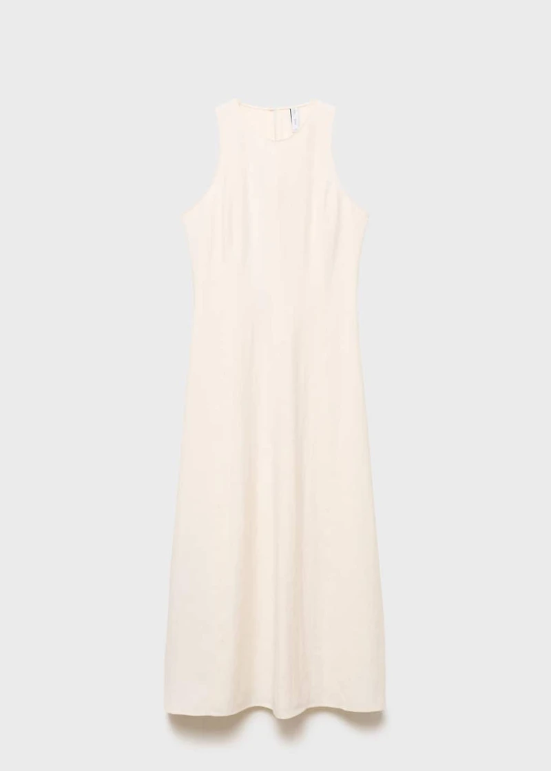 Flared midi-dress