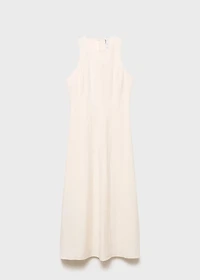 Flared midi-dress