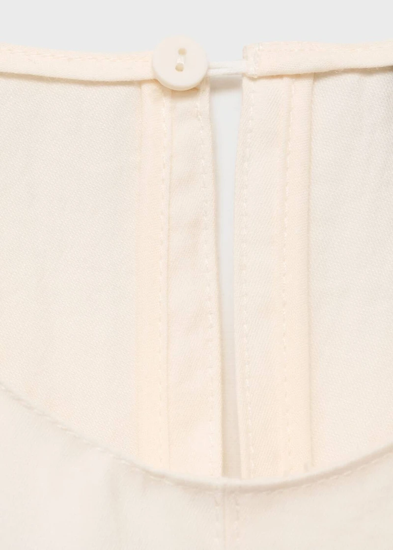 Flared midi-dress