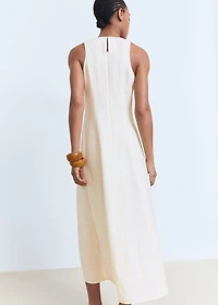 Flared midi-dress