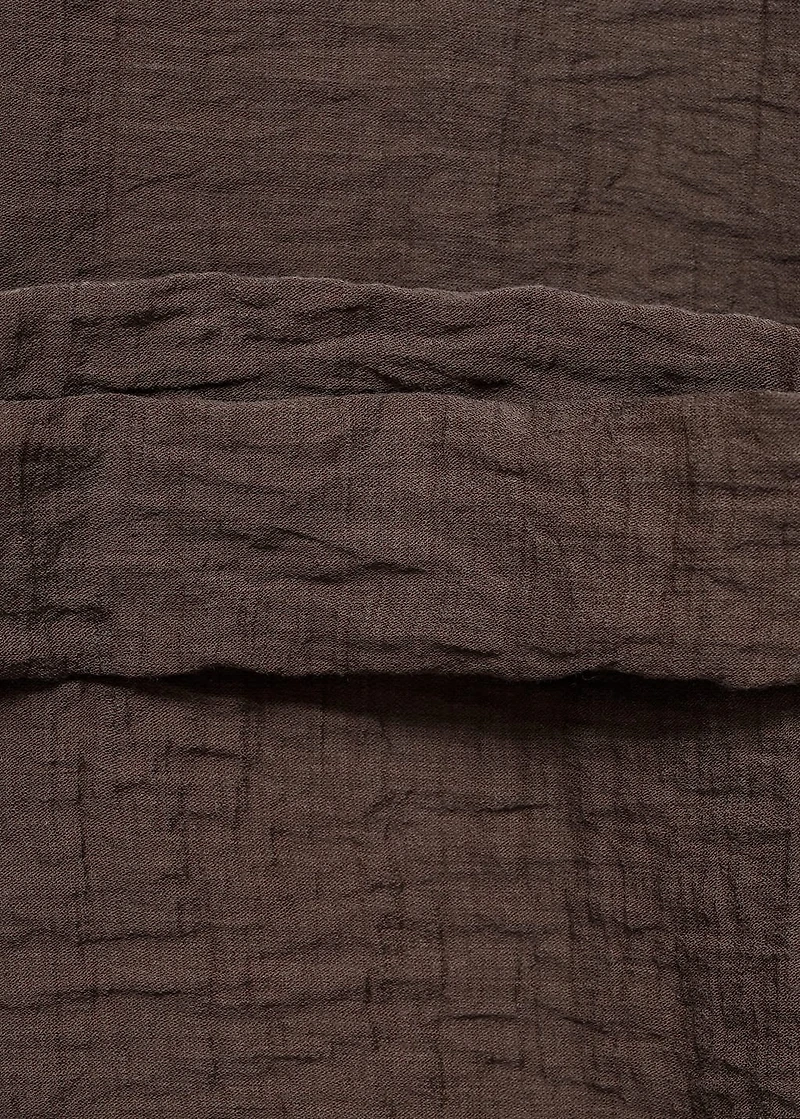 Lyocell pants with elastic waistband