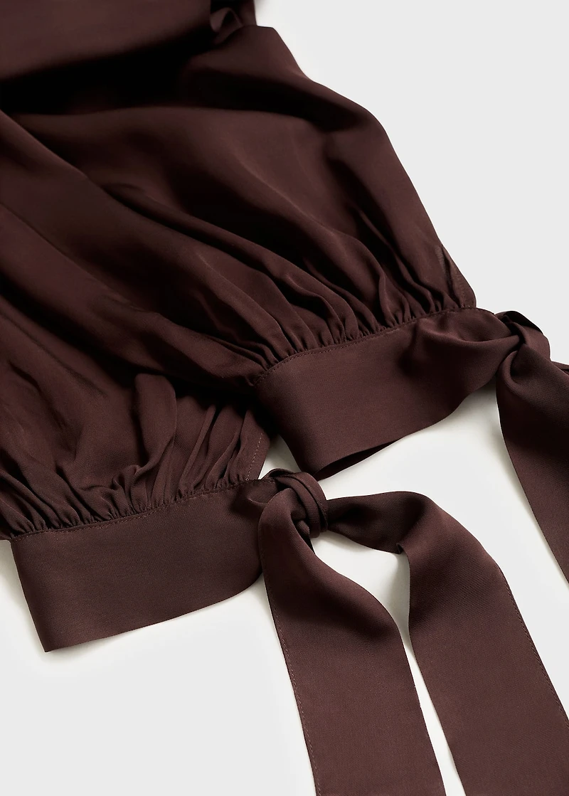 Balloon pants with bows
