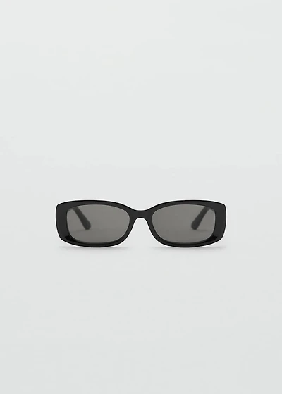 Rectangular-frame sunglasses