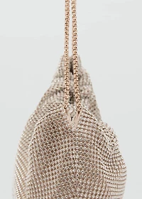 Rhinestone shoulder bag